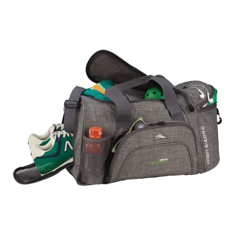Custom High Sierra Switch Blade Sport Duffle Bag — view 4