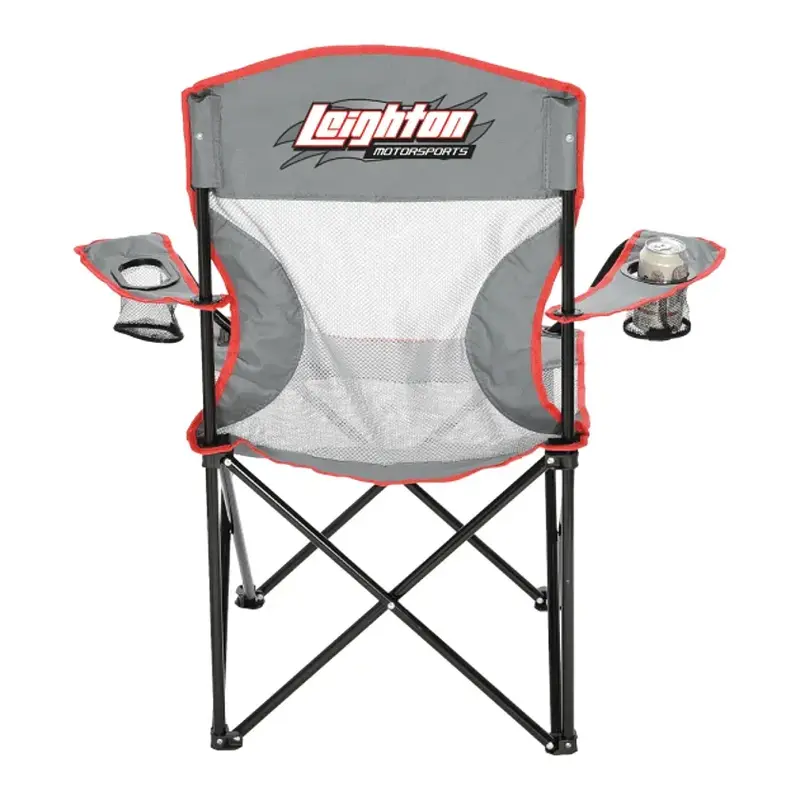 Custom High Sierra Camping Chair with Mesh Fabric (Supports up to 300lb)