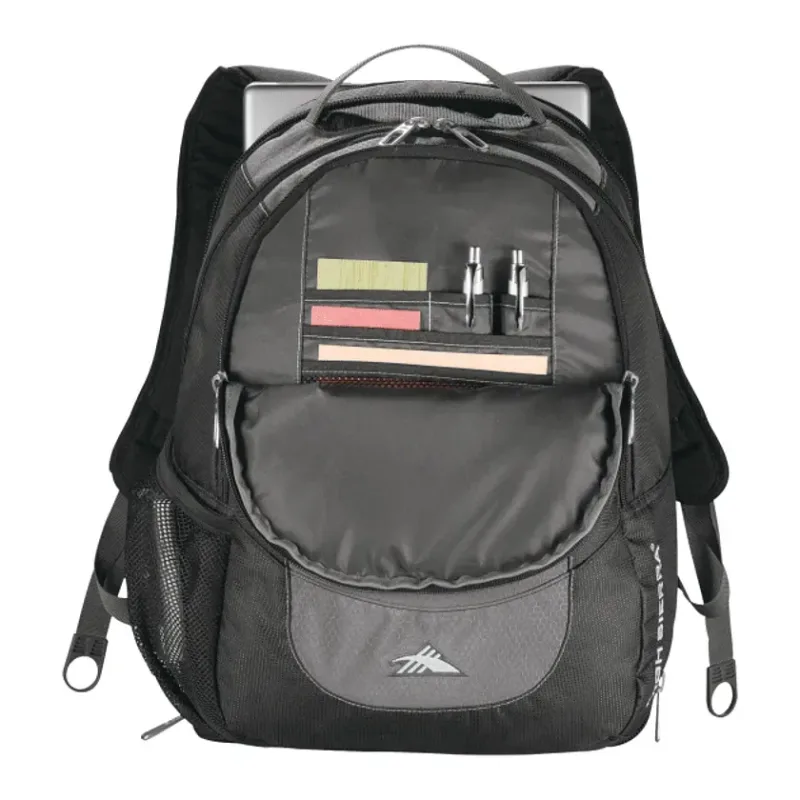 Custom High Sierra Fly-By 17" Computer Backpack — view 4