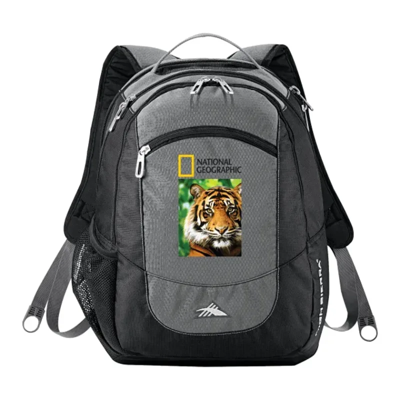 Custom High Sierra Fly-By 17" Computer Backpack — view 8