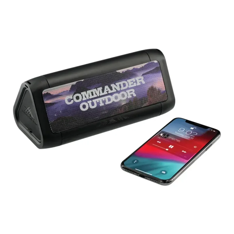 Personalized High Sierra IPX7 Waterproof Outdoor Bluetooth Speaker & Wireless PowerBank — view 8