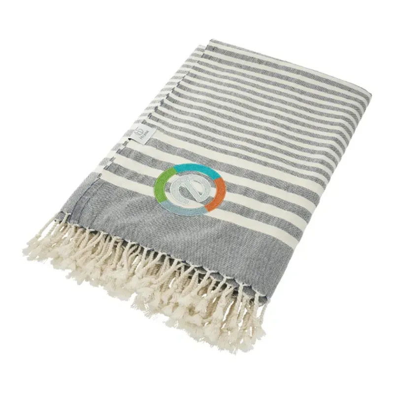 Personalized Hilana Upcycled Fethiye Throw Blanket — view 10