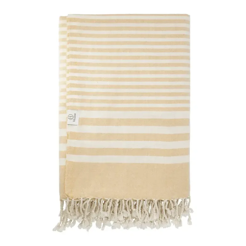 Personalized Hilana Upcycled Fethiye Throw Blanket — view 3