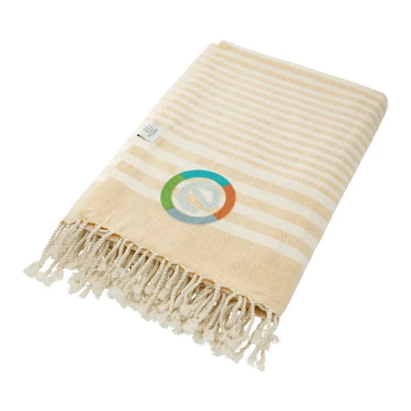 Personalized Hilana Upcycled Fethiye Throw Blanket — view 5