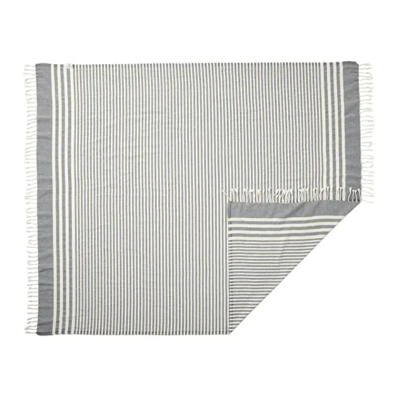 Personalized Hilana Upcycled Fethiye Throw Blanket — view 9