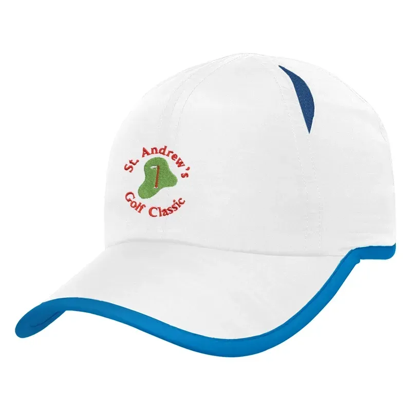 Imprinted Hit-Dry Contrasting Cap