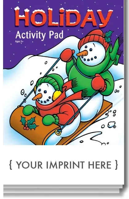 Logo Holiday Activity Pad