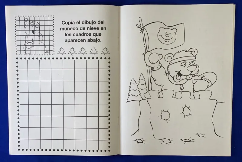 Imprinted Holiday Fun Coloring Book — view 7
