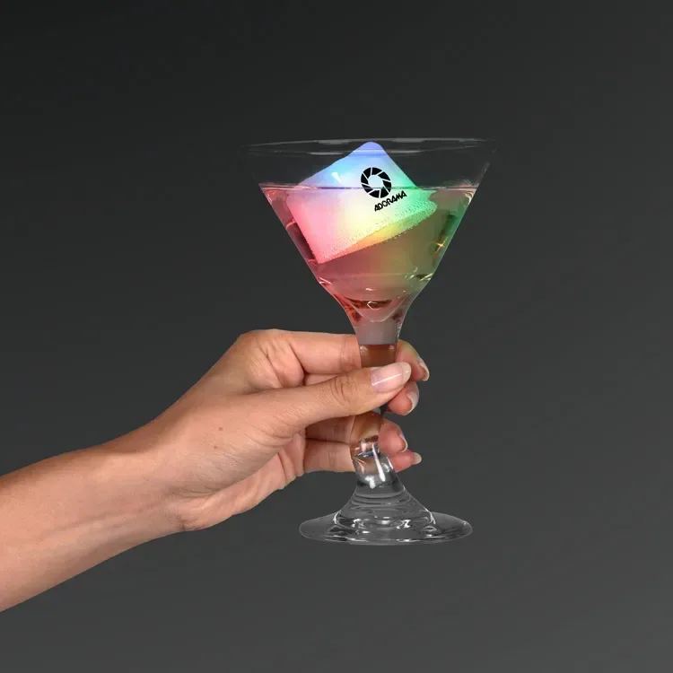 Hollywood Ice Multicolor LED Glow Cubes — view 3