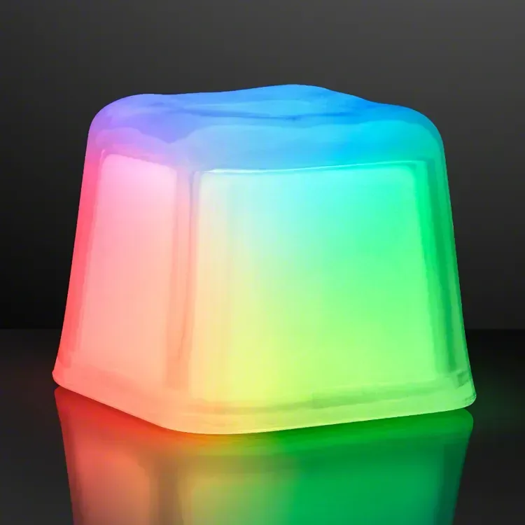 Hollywood Ice Multicolor LED Glow Cubes — view 4
