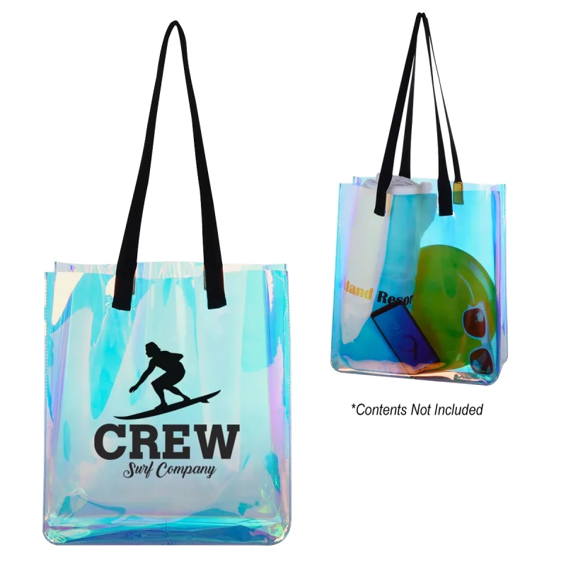 Imprinted Hologram Tote Bag — view 3