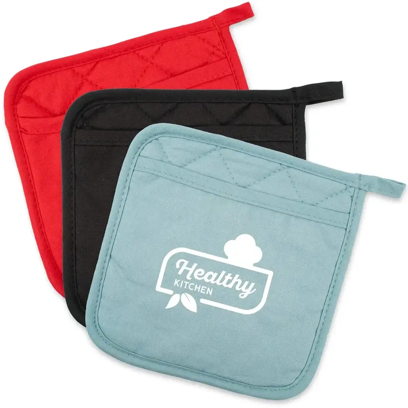 Branded Chef's Heat-Resistant Pot Holder