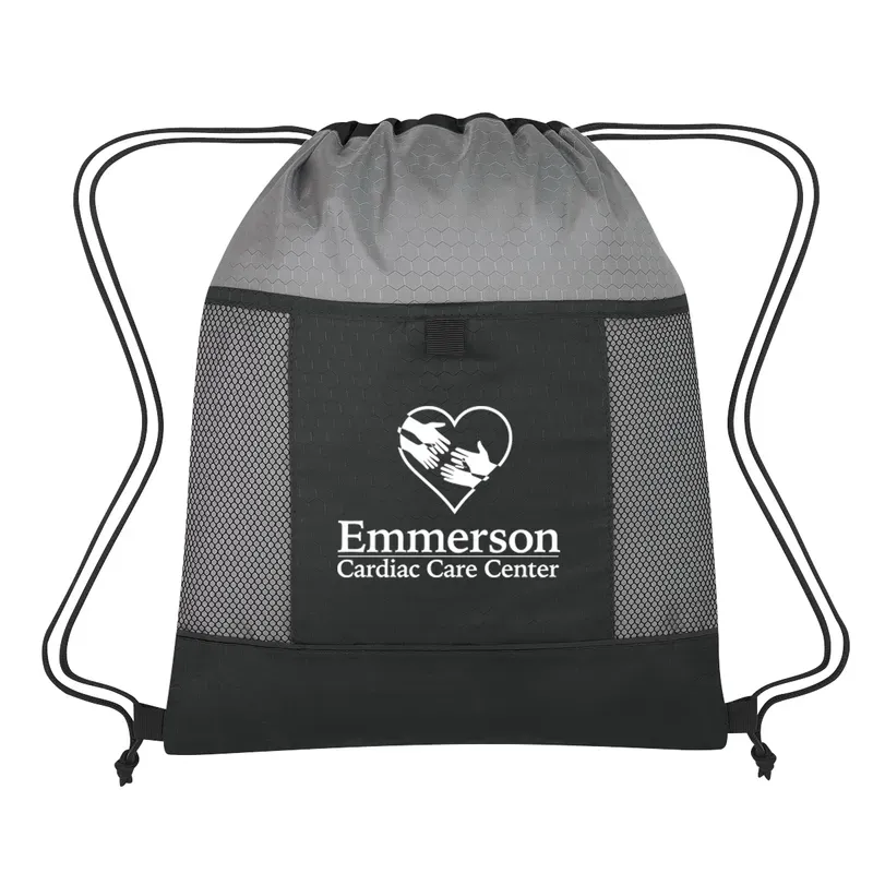 Honeycomb Ripstop Drawstring Bag