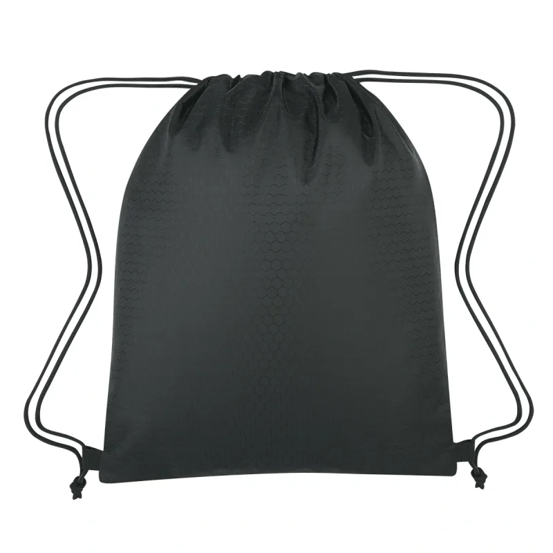 Honeycomb Ripstop Drawstring Bag — view 10
