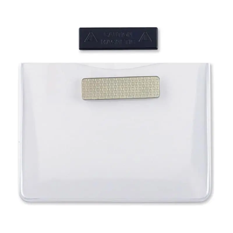 Horizontal Magnet Event Badge Holder