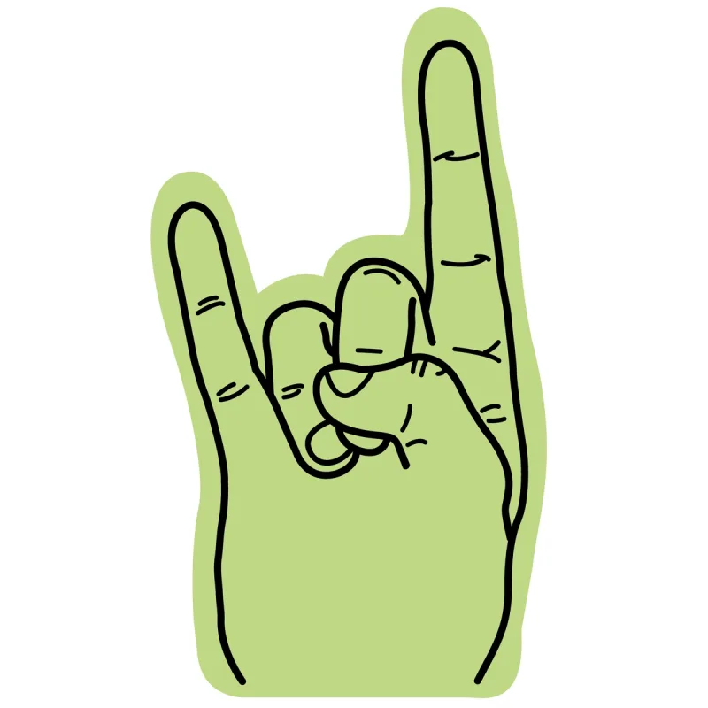 Rock On/ Horn Hand — view 10