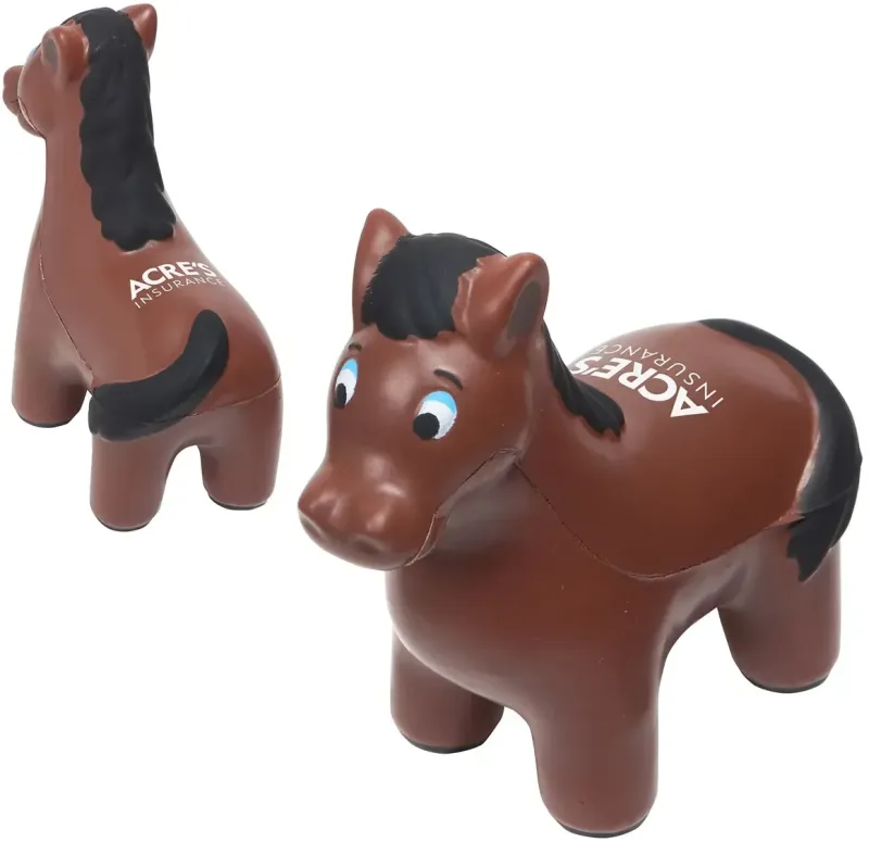 Custom Logo Horse Stress Reliever — view 2
