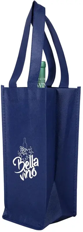 Personalized Non-Woven Wine Bag (1 Bottle)