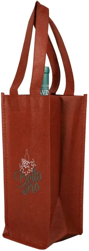 Custom Non-Woven Wine Bag with Logo — view 3