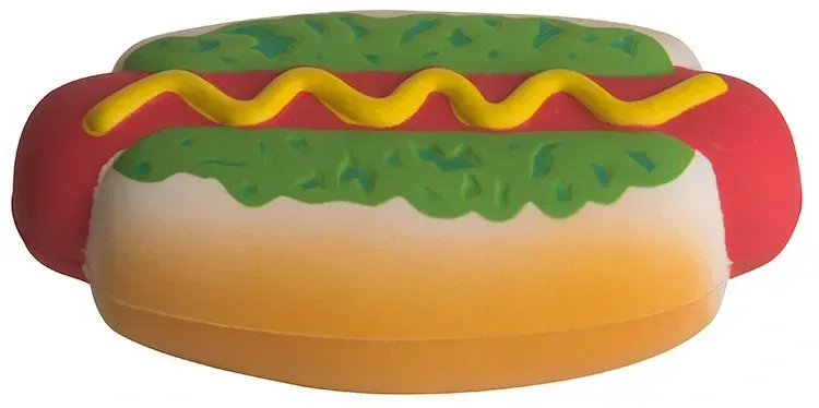 Customized Hot Dog Stress Reliever