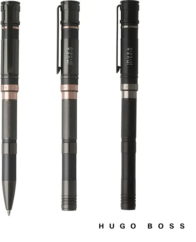 Hugo Boss Custom Mech Pen - Industrial Luxe Ballpoint