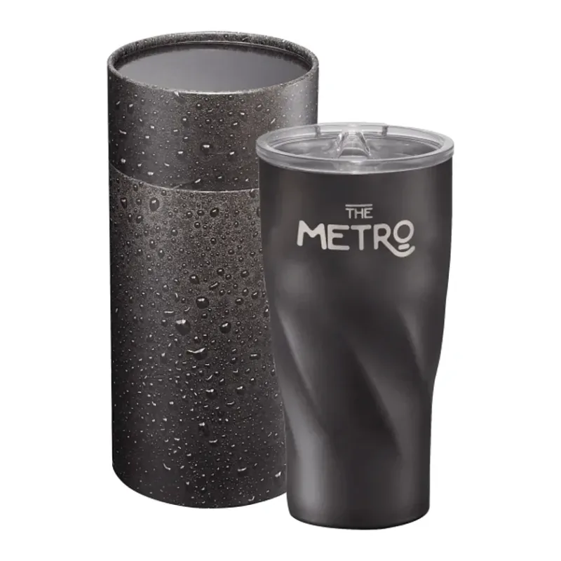 Hugo Copper Tumbler 20oz With Cylindrical Box — view 3