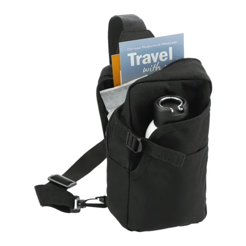 Custom Hydration Sling with Front Water Bottle Pocket — view 4