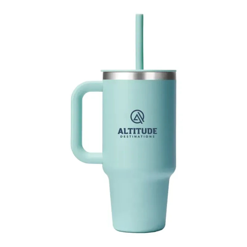 32 oz. Custom Hydro Flask® All Around™ Travel Tumbler with Straw — view 13