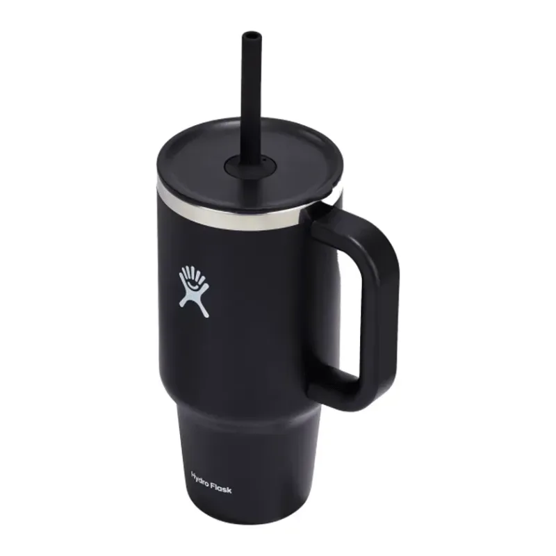 32 oz. Custom Hydro Flask® All Around™ Travel Tumbler with Straw — view 4