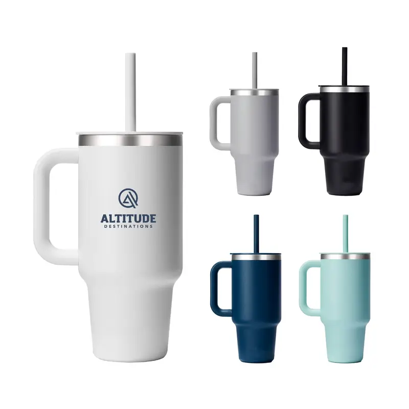 32 oz. Custom Hydro Flask® All Around™ Travel Tumbler with Straw