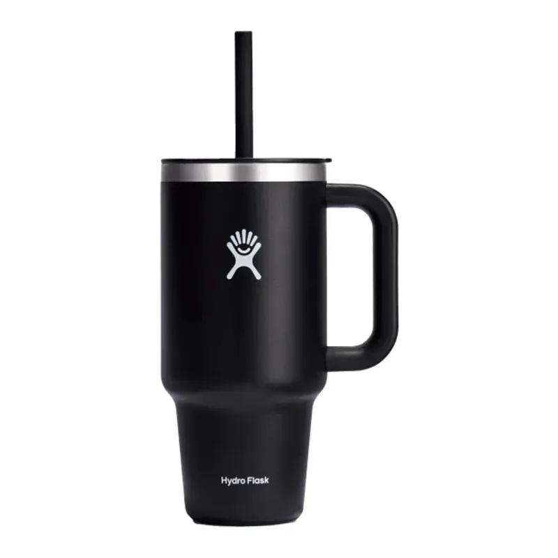 32 oz. Custom Hydro Flask® All Around™ Travel Tumbler with Straw — view 7