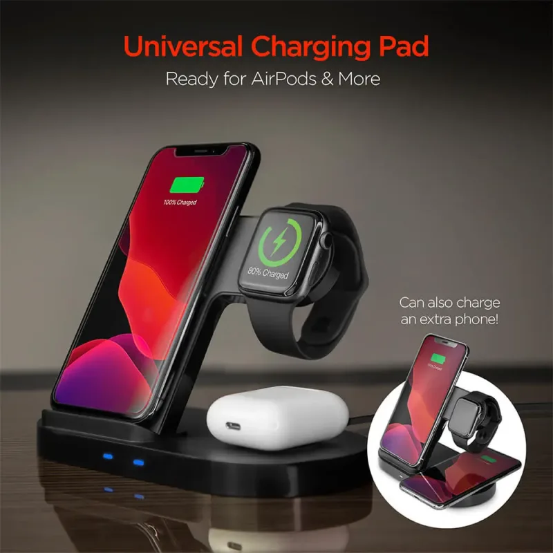 Hypergear 3-in-1 Wireless Charging Dock — view 10