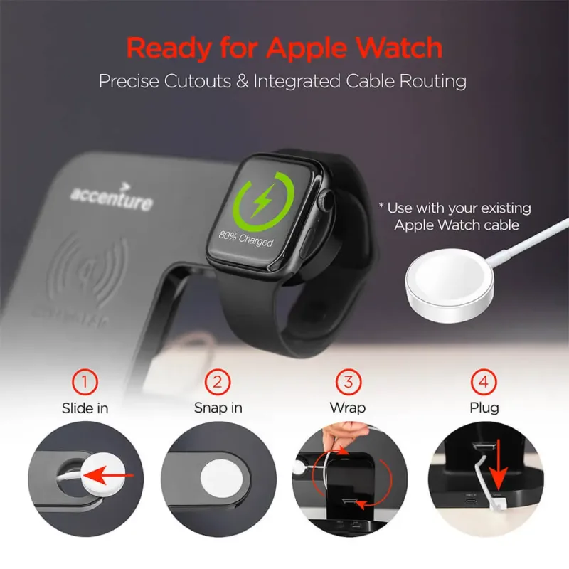 Hypergear 3-in-1 Wireless Charging Dock — view 11
