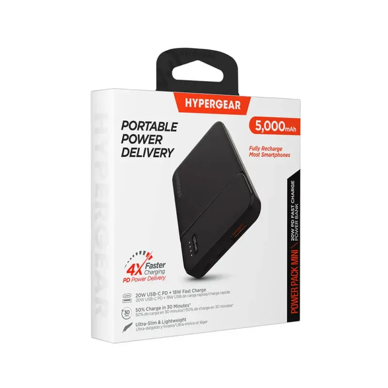 HyperGear PowerPack Mini 20W PD Power Bank 5K - 5000mAh — view 7