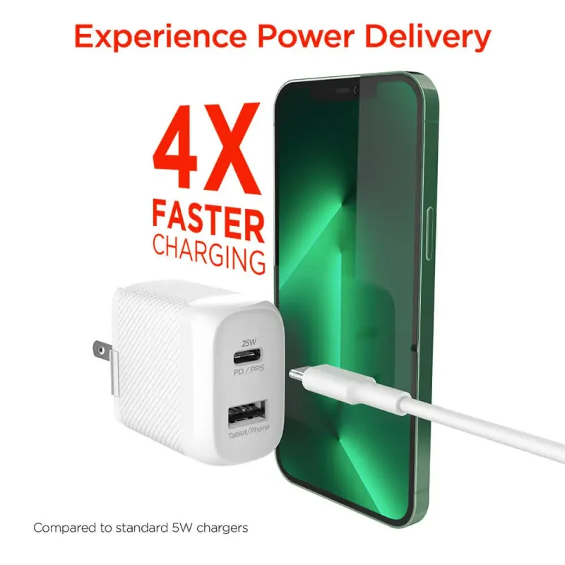HyperGear SpeedBoost 25W PD Lightning Wall Kit — view 2