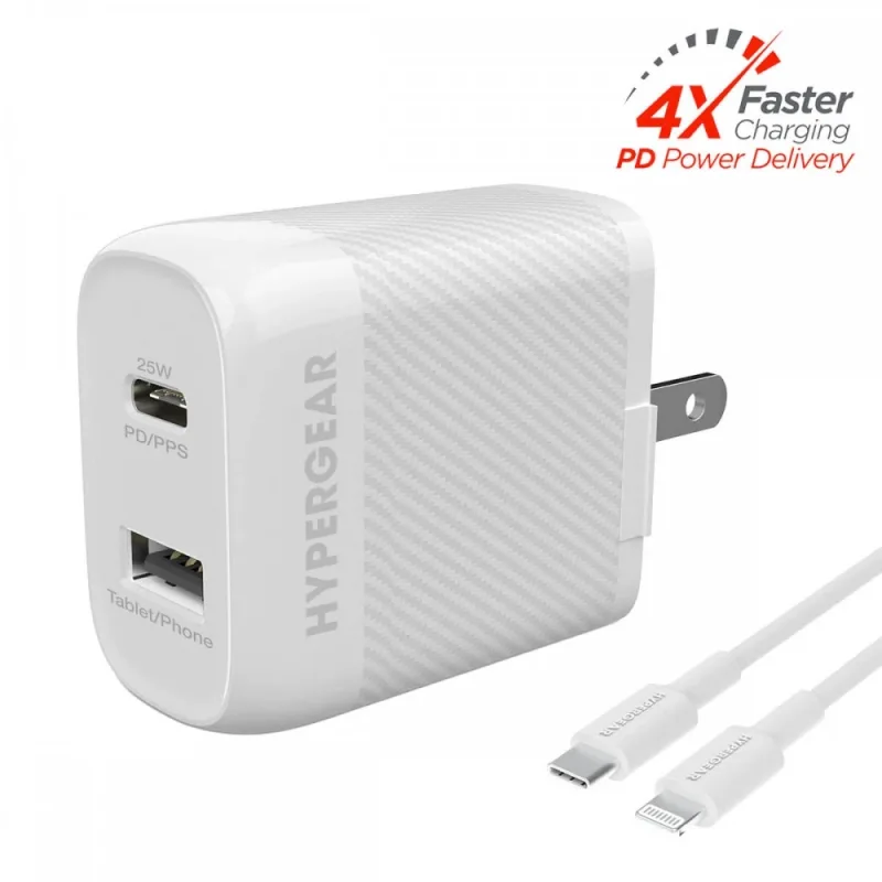 HyperGear SpeedBoost 25W PD Lightning Wall Kit — view 3