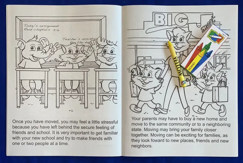 I Love My New Home Coloring & Activity Book — view 1