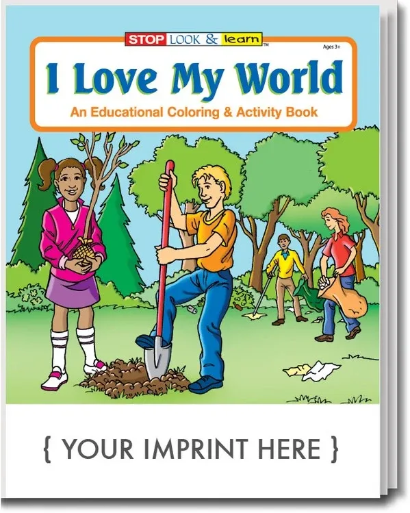 I Love My World Coloring & Activity Book