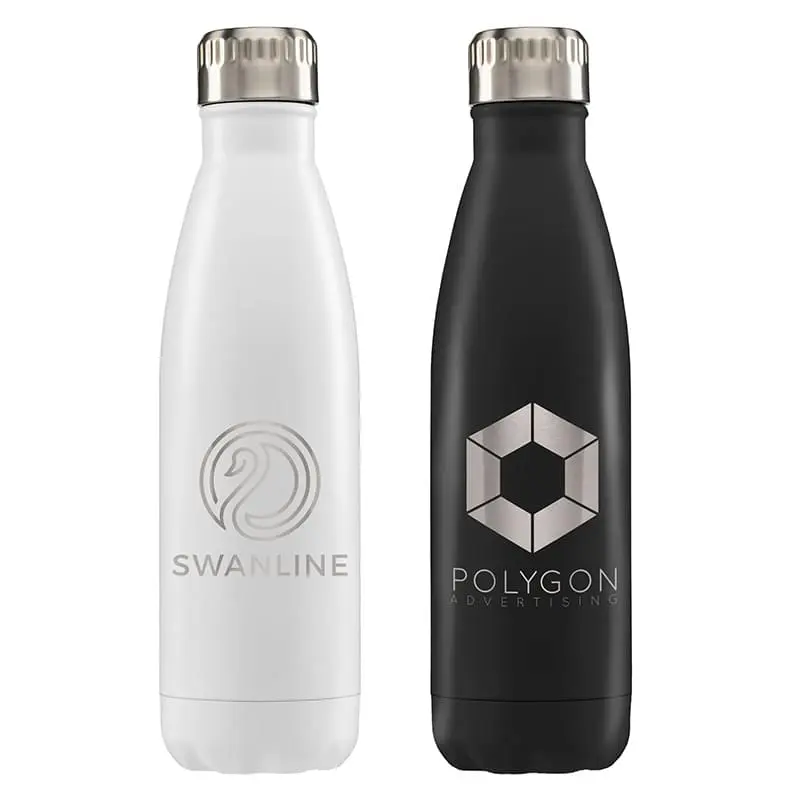 Ibiza - 17 oz. Double-Wall Stainless Bottle - Laser