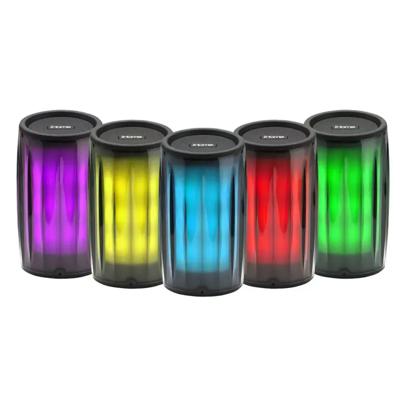 iHome iBT780 PlayGlow Rechargeable Color Changing Bluetooth Speaker — view 4
