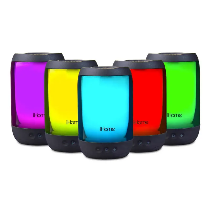 iHome PlayGlow+ Color Changing Bluetooth Speaker — view 4