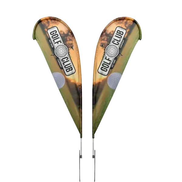 IMPORT 15' Double-Sided Teardrop Flag