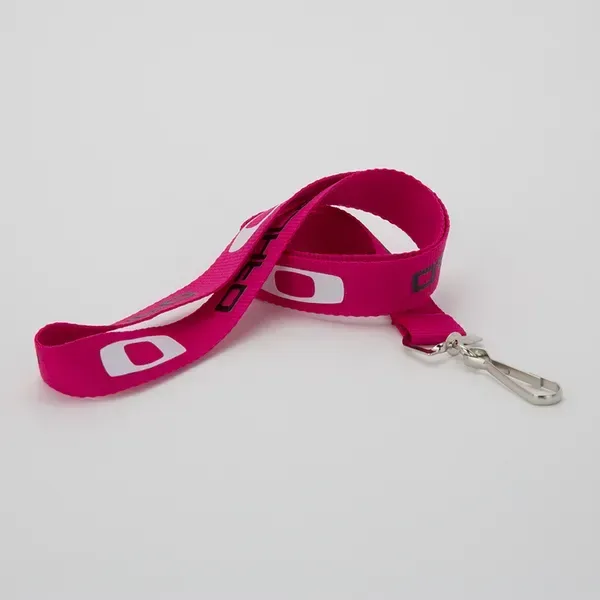 IMPORT 3/4" Polyester Lanyard with Retractable Badge Reel and IPH7 back of neck convenience release. — view 48