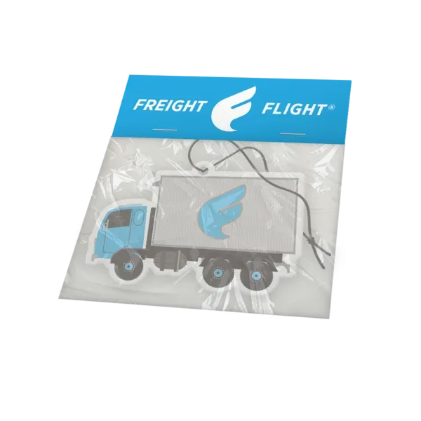 IMPORT 3" x 3" Custom Shaped Air Freshener with Header Card