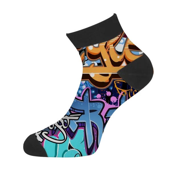 IMPORT Custom Short Sport Style Socks - Digital