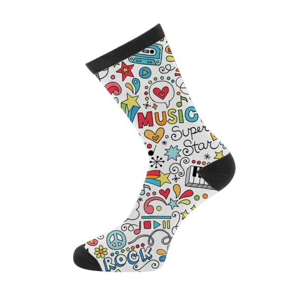 IMPORT Custom Tall Sport Style Socks - Digital