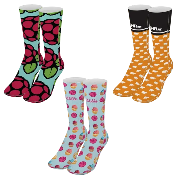 IMPORT Dye-Sublimated Tube Socks (Pair)