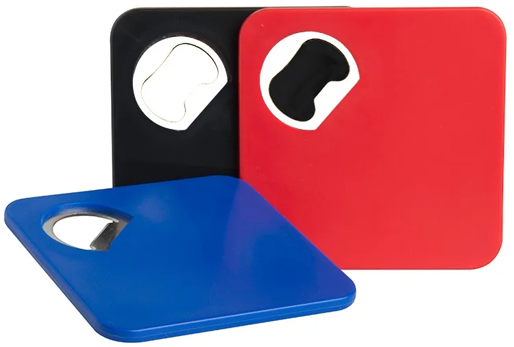 Imprinted Bottle Opener Coaster — view 5