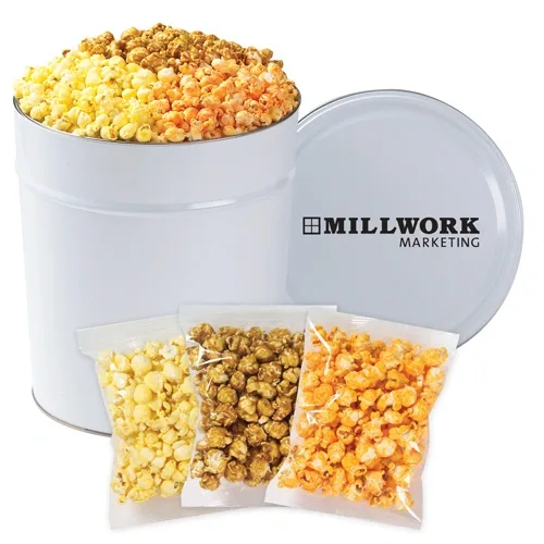 Individually Bagged Popcorn Trio Tin — view 10