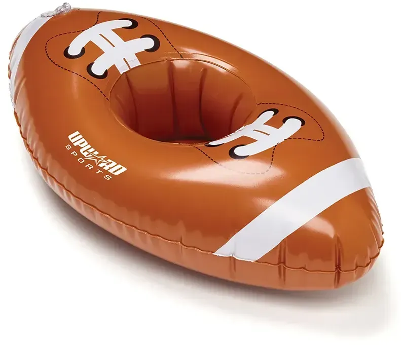 Inflatable 11" Football Floating Coaster